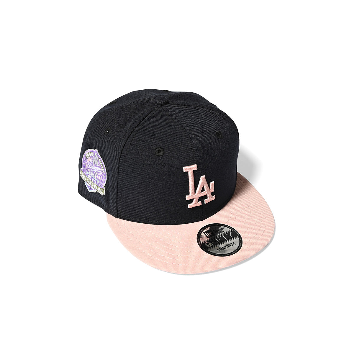 NEW ERA Los Angeles Dodgers - 9FIFTY CO 60TH ANV NAVY/PINK【70878096】