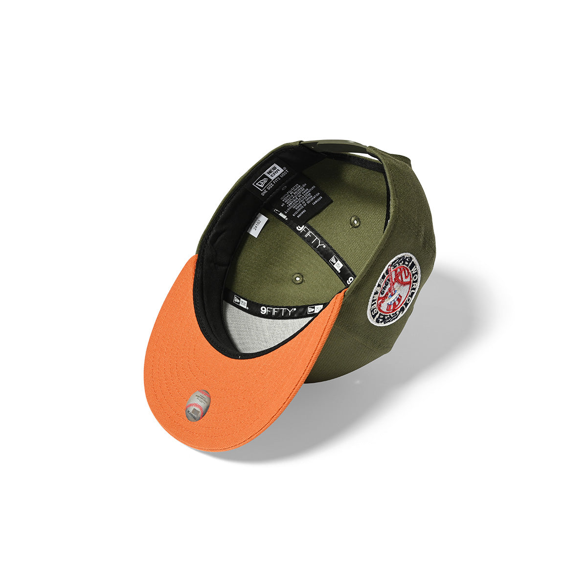 NEW ERA New York Yankees - 9FIFTY CO 1949 WS OLIVE/ORANGE【70872640】