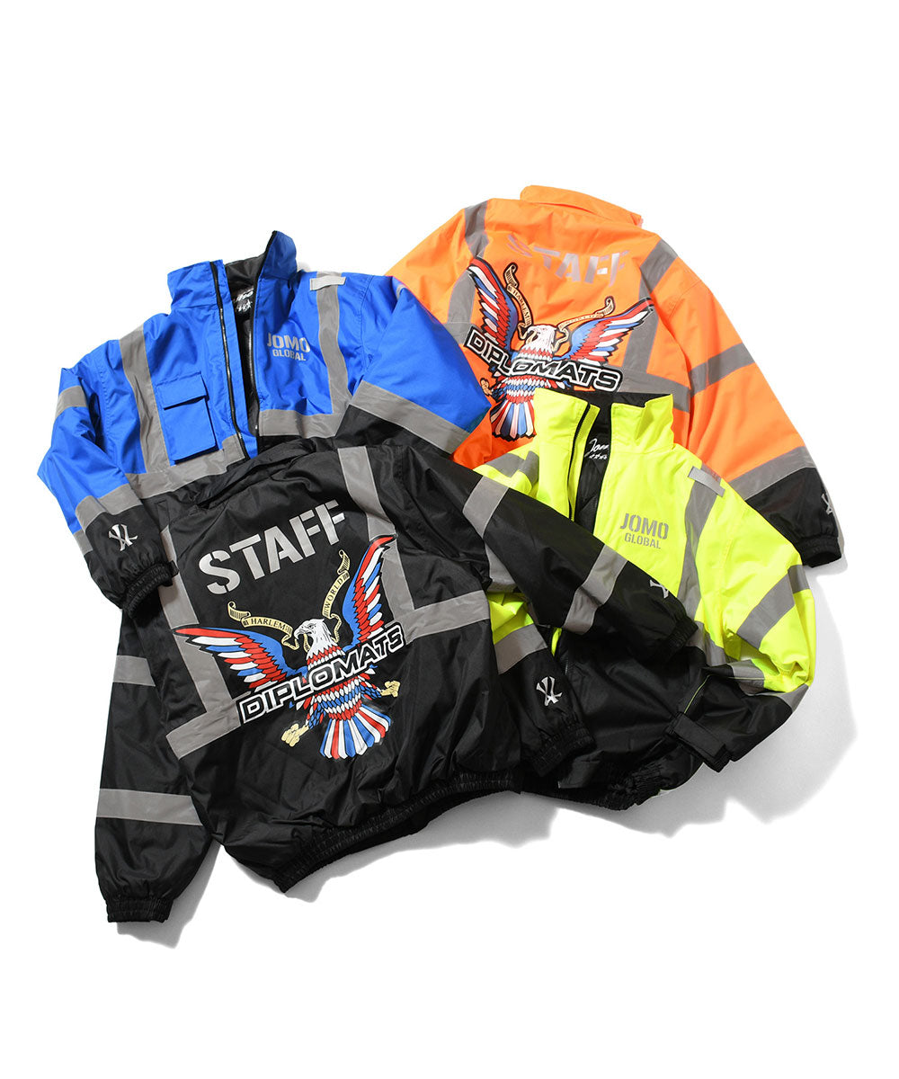 JOMO GLOBAL｜The Dipromats - High-Visibility Jacket Blue