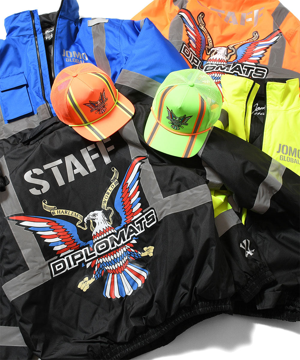 JOMO GLOBAL｜The Dipromats - High-Visibility Jacket Orange