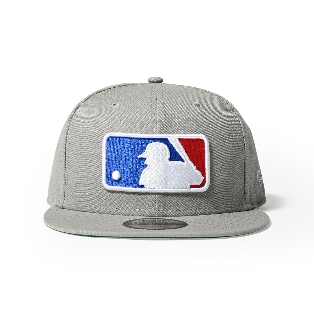 NEW ERA - MLB LOGO CO 9FIFTTY GREY/UV KGRN【70894451】