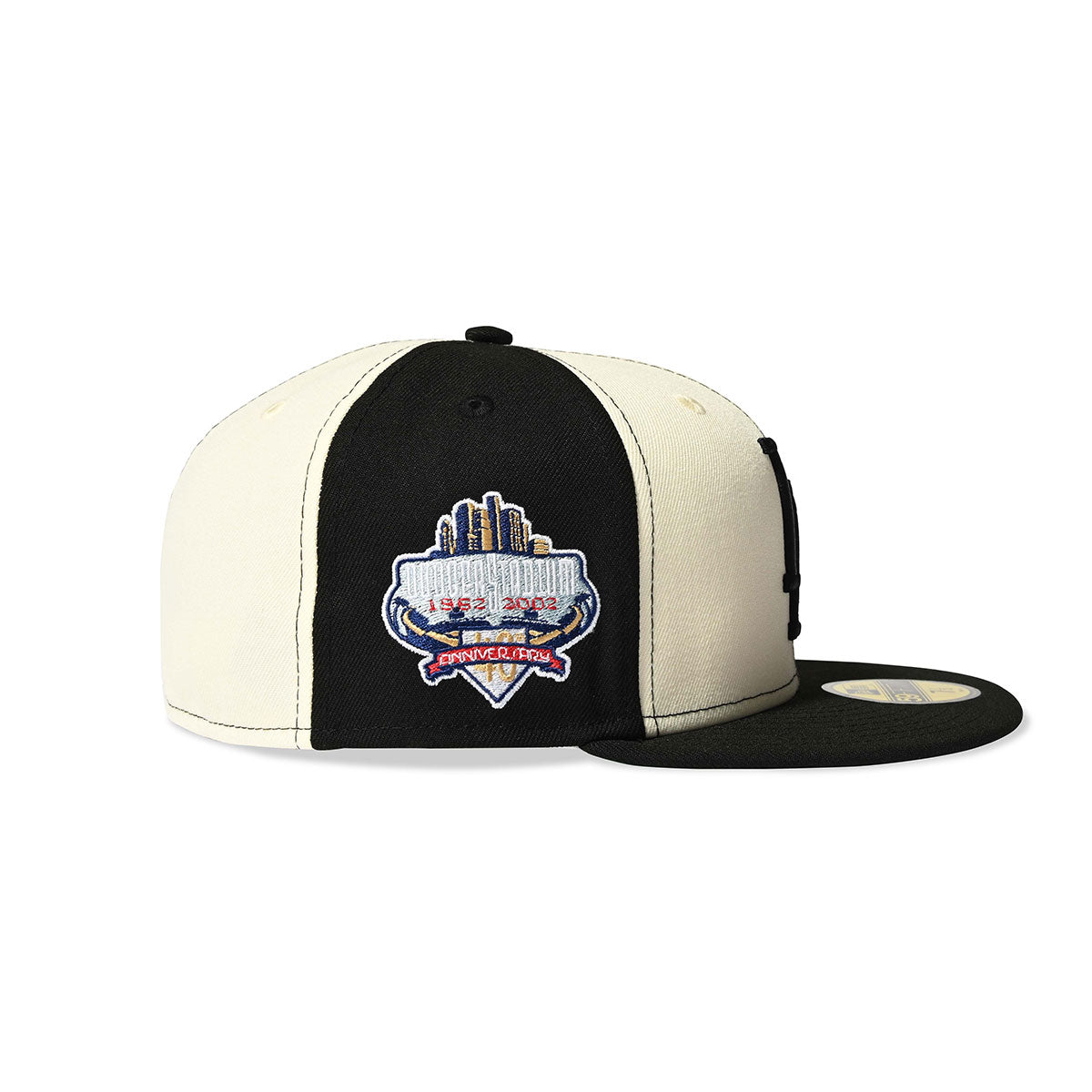 NEW ERA Los Angeles Dodgers - 59FIFTY CO 40TH ANV CHROME/BLACK【70890318】