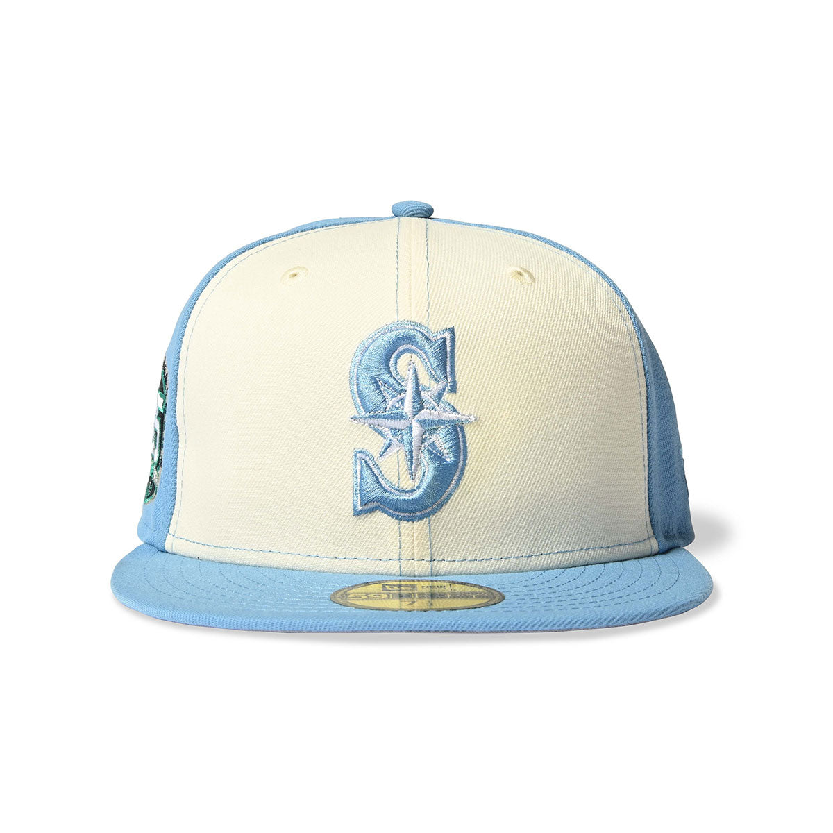 NEW ERA Seattle Mariners - 59FIFTY CO 35TH ANV CHROME/SKY BLUE【70890316】