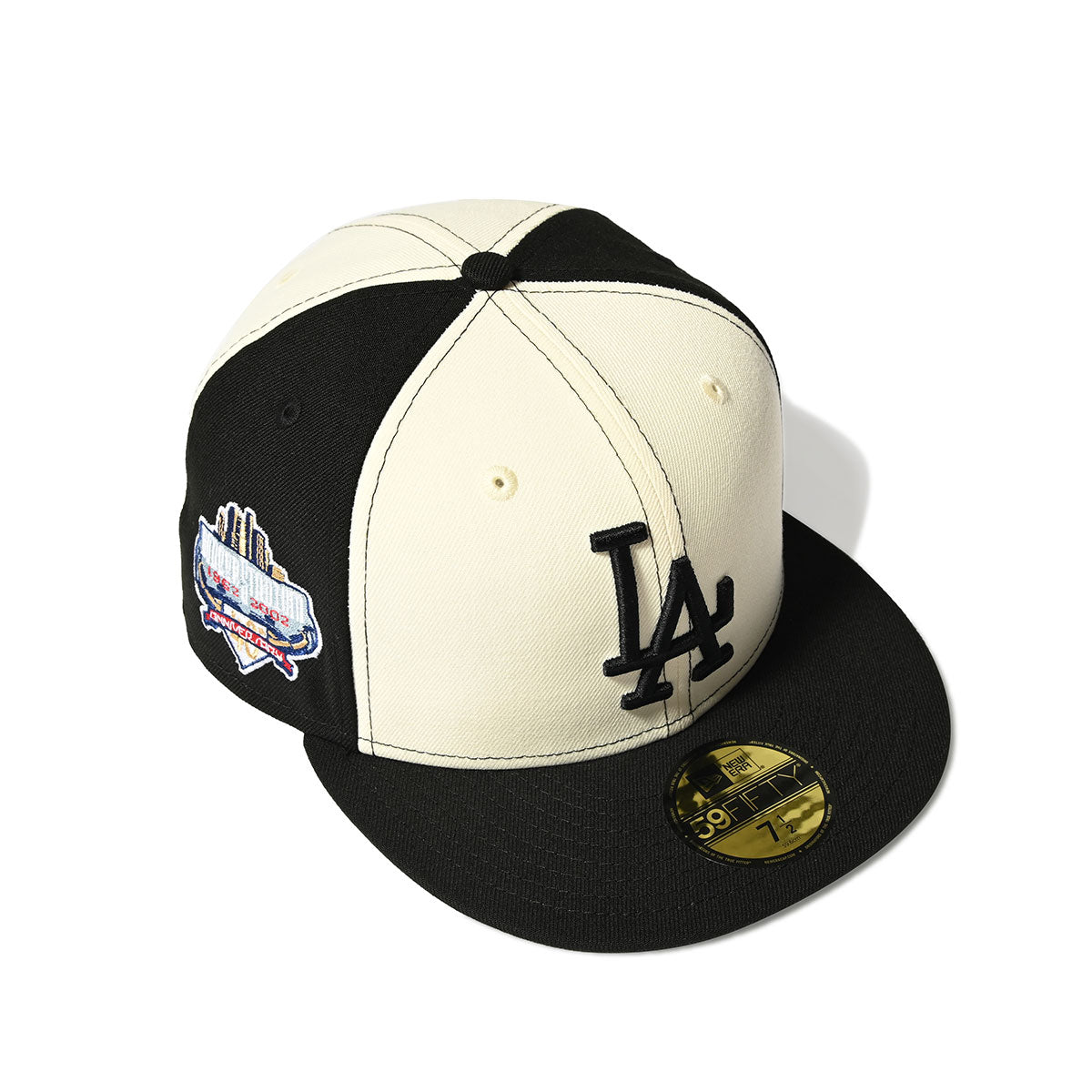 NEW ERA Los Angeles Dodgers - 59FIFTY CO 40TH ANV CHROME/BLACK [70890318]