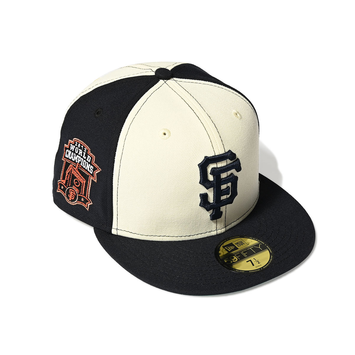 NEW ERA San Francisco Giants - 59FIFTY CO 2012 WC CHROME/NAVY [70890310]