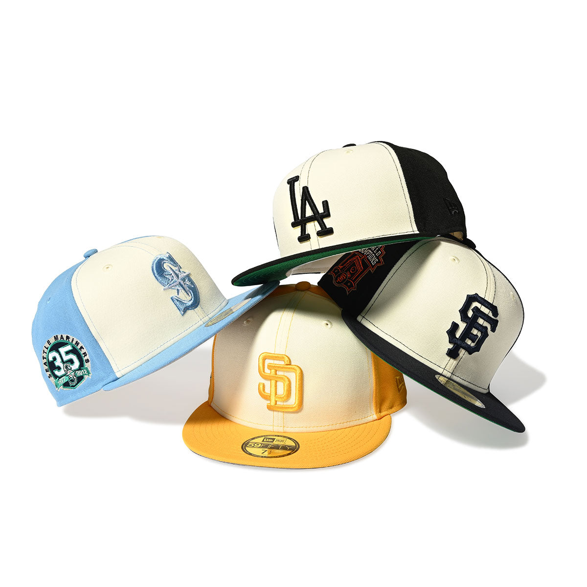 NEW ERA San Diego Padres - CO 59FIFTY 1992 ASG CHROME/AGOLD [70890314]