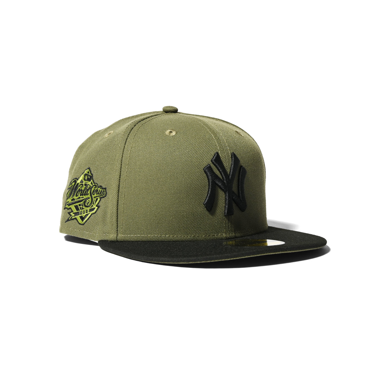 NEW ERA 紐約洋基隊 - 59FIFTY CO 1998 WS NEWOLIVE/黑色 [70890650]