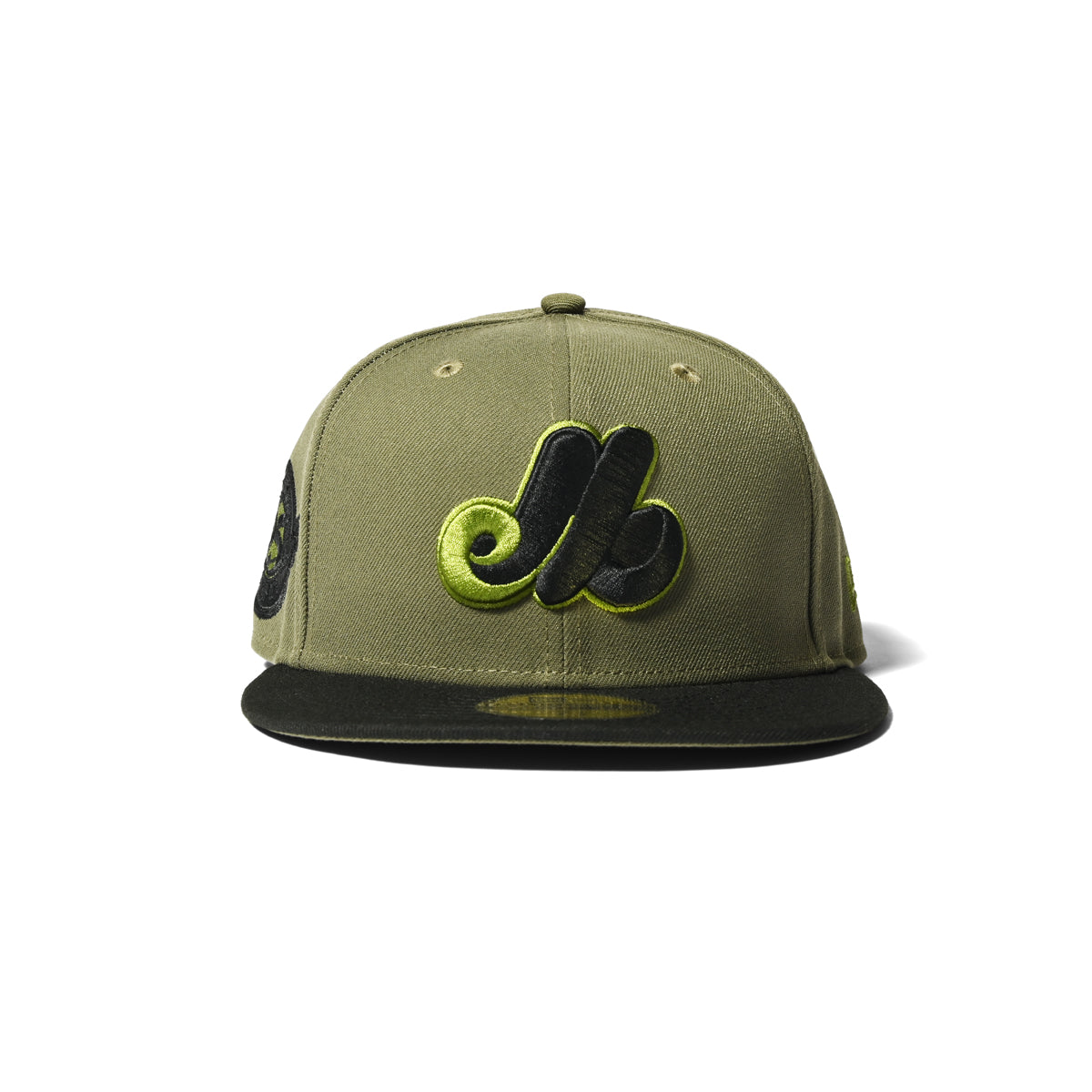 NEW ERA Montreal Expos - 59FIFTY CO 25TH ANV NEW OLIVE/BLACK【70890651】