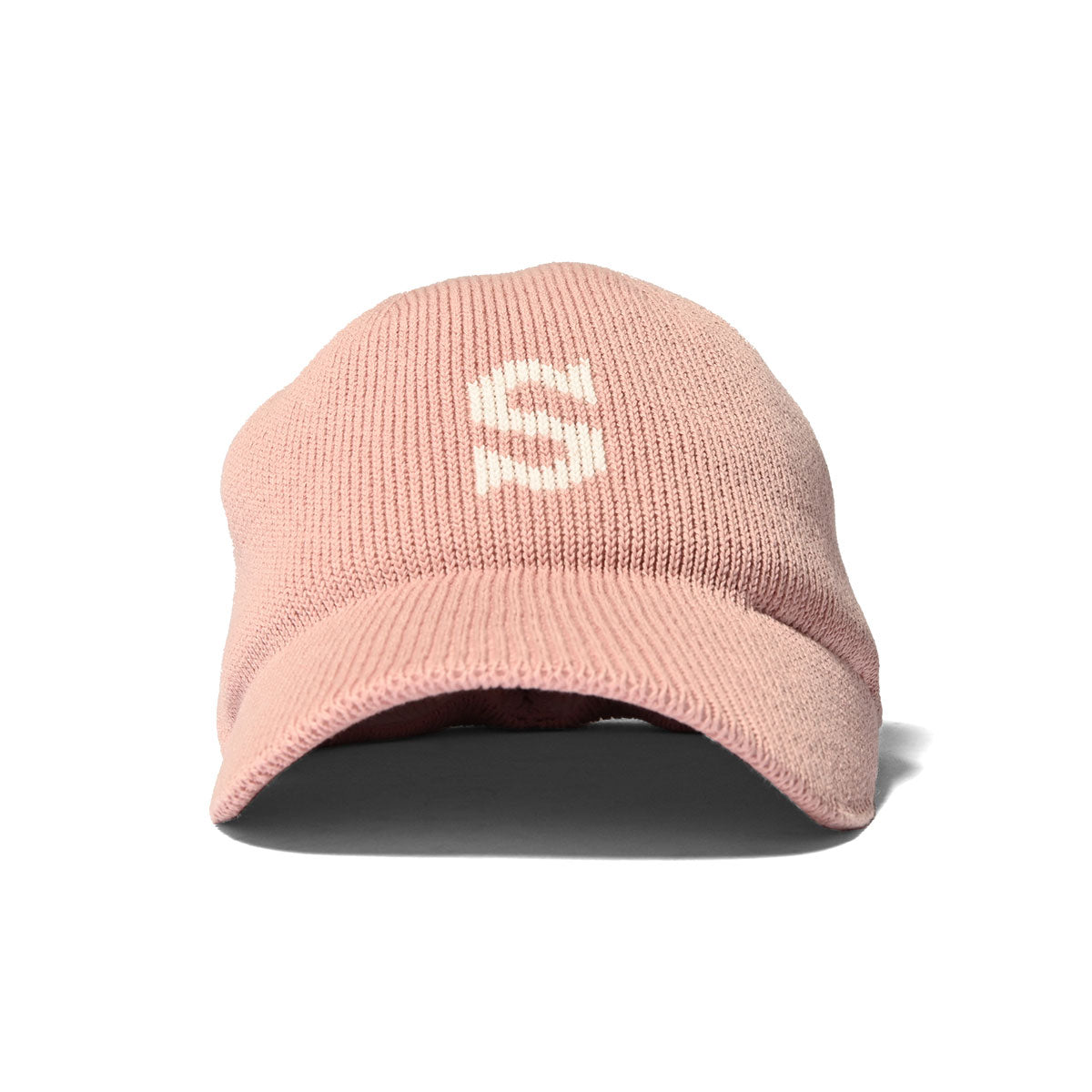 HOMEGAME - S LOGO COTTON KNIT BASEBALL CAP PINK【HG241418】