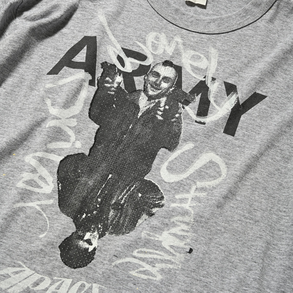 APACHE L$D CUSTOM TEE GREY L$D custom T-shirt gray [APT240703_04] equivalent to size L