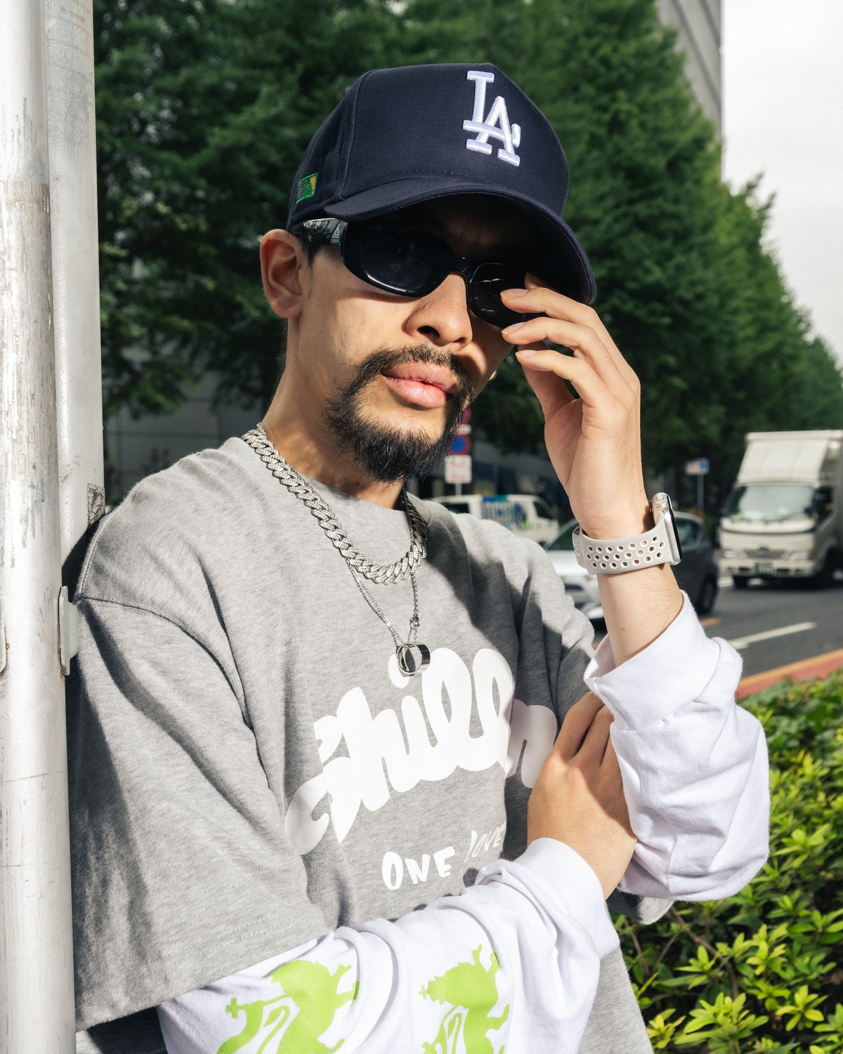 NEW ERA - Los Angeles Dodgers CO RB 9FORTY A-Frame NAVY【15403420】