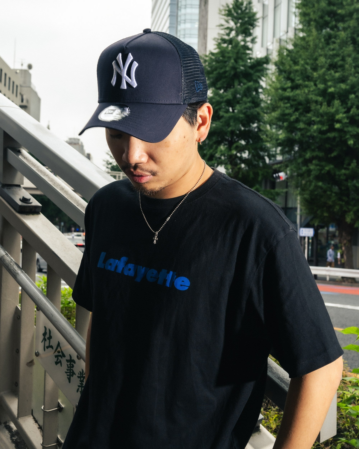 NEW ERA - New York Yankees CO RB 9FORTY TRUCKER A-Frame NAVY【15403419】