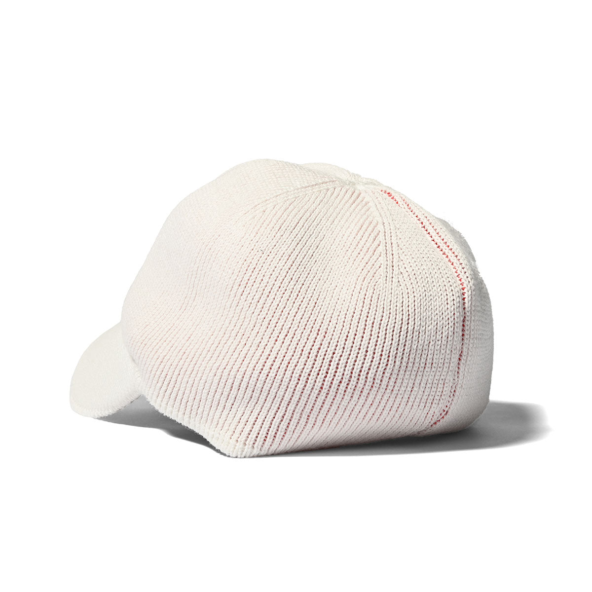 HOMEGAME - S LOGO COTTON KNIT BASEBALL CAP WHITE【HG241418】