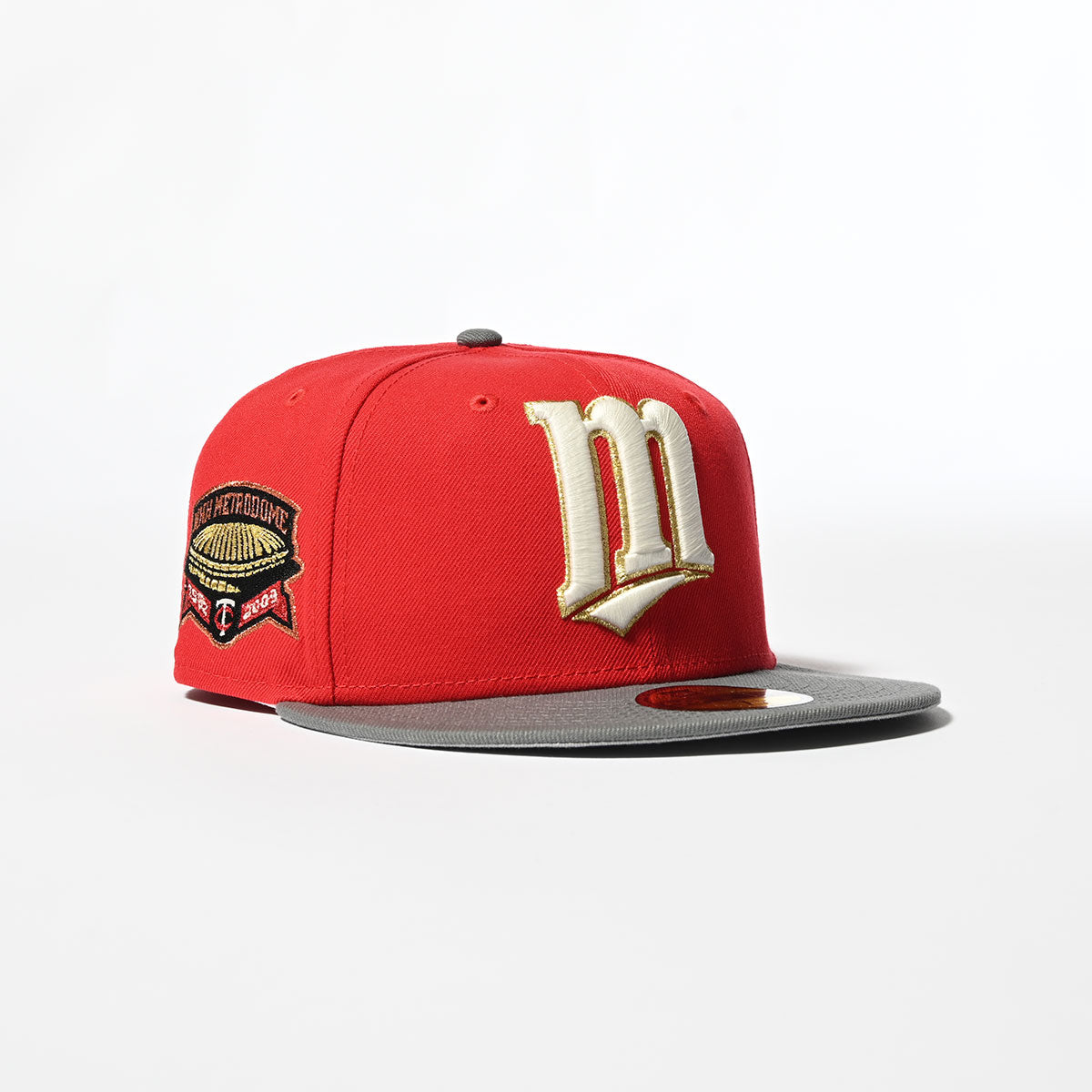 NEW ERA Minnesota Twins - 59FIFTY CO HHH METRODOME RED/ST GRAY [70831960]