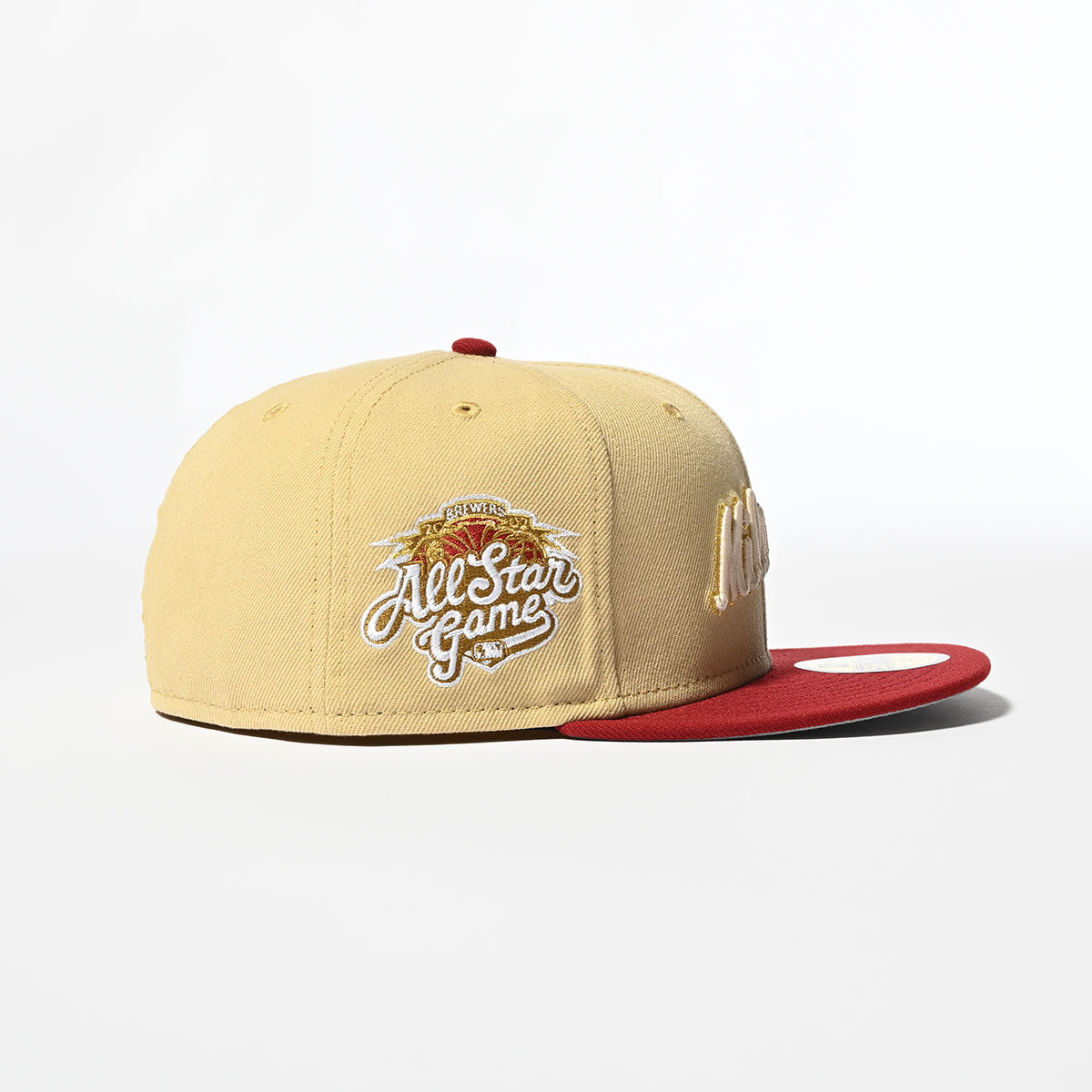 NEW ERA Milwaukee Brewers - 59FIFTY CO 2002 ASG VEGAS GOLD/RED【70828594】