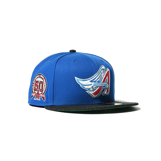 NEW ERA Los Angeles Angels - 59FIFTY CO 50TH ANV BLUE AZURE/H BLACK【70831962】