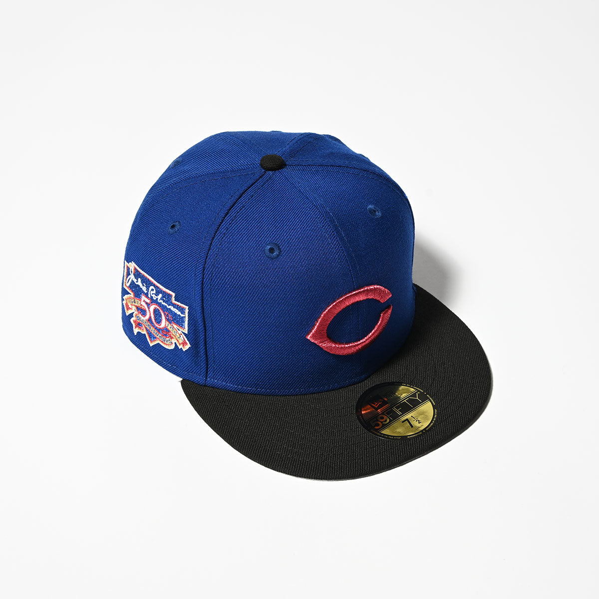 NEW ERA Cincinnati Reds - 59FIFTY CO J.R 50TH ANV L ROYAL/BLACK【70837353】