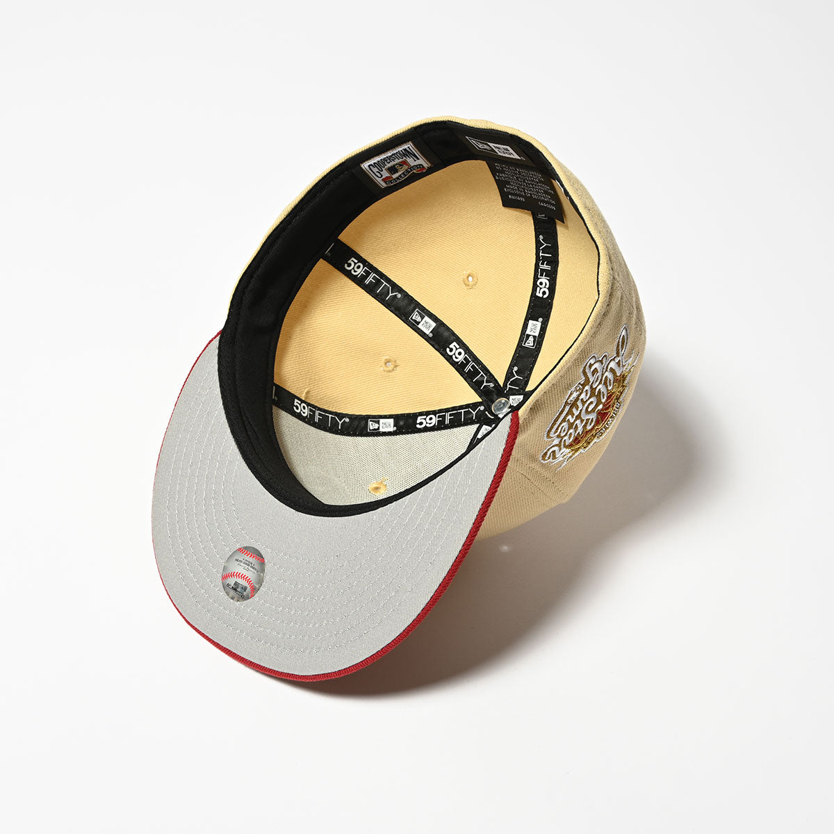 NEW ERA Milwaukee Brewers - 59FIFTY CO 2002 ASG VEGAS GOLD/RED【70828594】