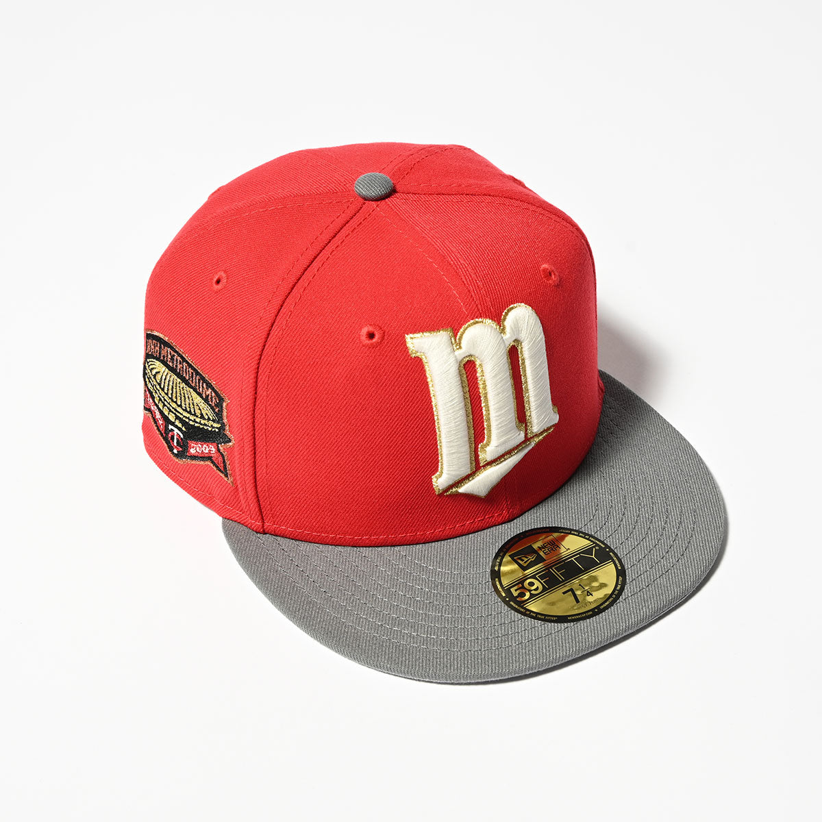 NEW ERA Minnesota Twins - 59FIFTY CO HHH METRODOME RED/ST GRAY【70831960】