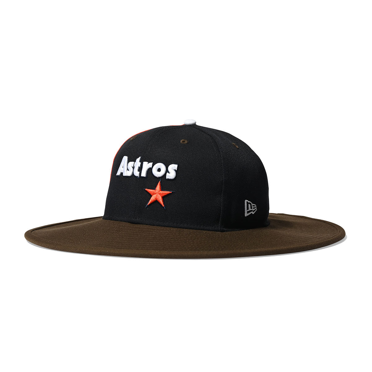 NEW ERA HOUSTON ASTROS - LONG BRIM HAT CO FITTED NAVY/WALNUT【14459857】