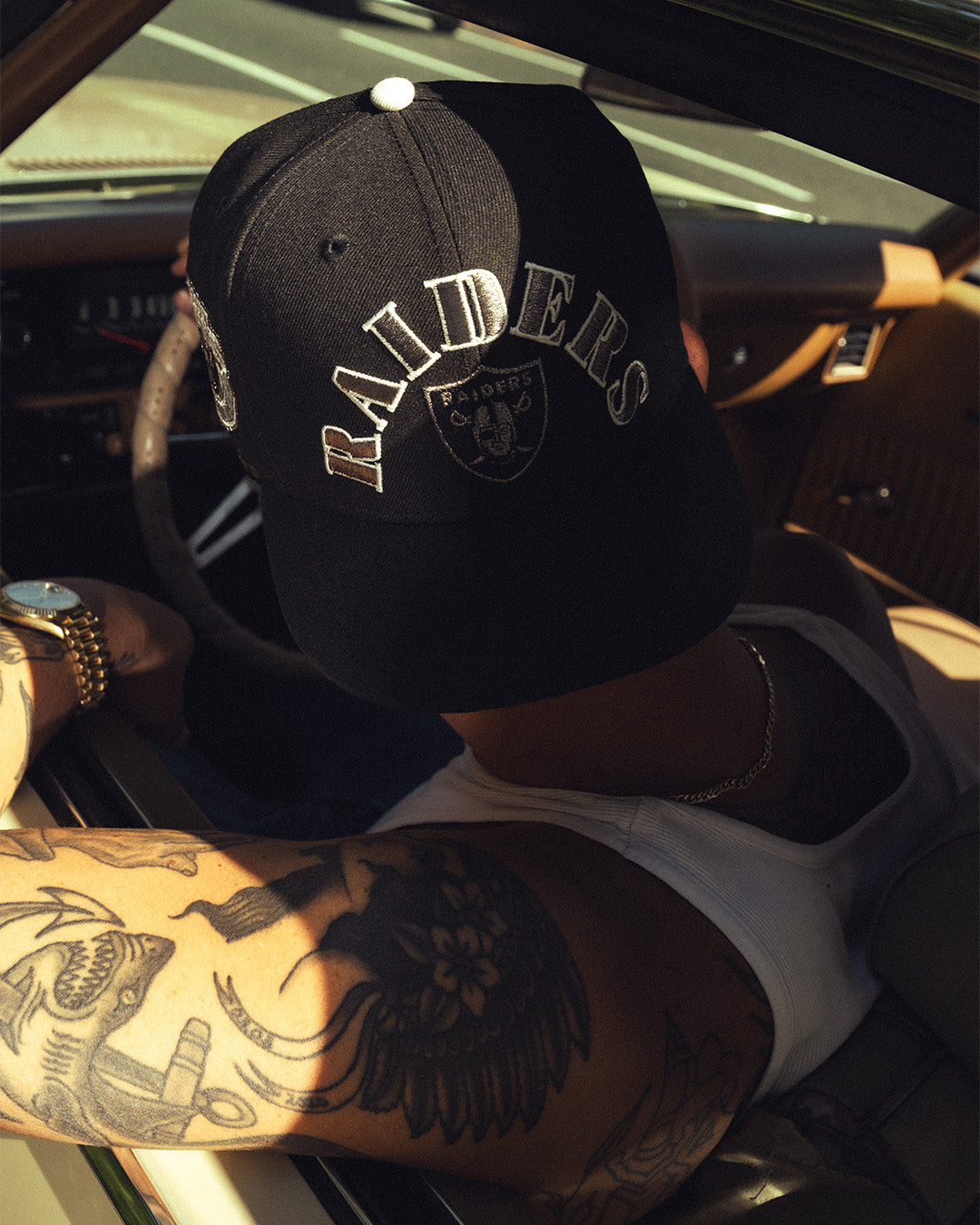 NEW ERA - LAS VEGAS RAIDERS CO SB CHAMPIONS 59FIFTY BLACK 【71096761】