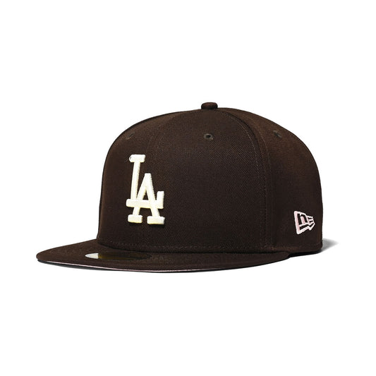 NEW ERA Los Angeles Dodgers - 50th ANV 59FIFTY BURNTWOOD 【70782916】
