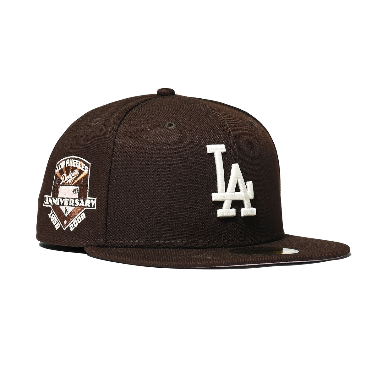 NEW ERA Los Angeles Dodgers - 50th ANV 59FIFTY BURNTWOOD 