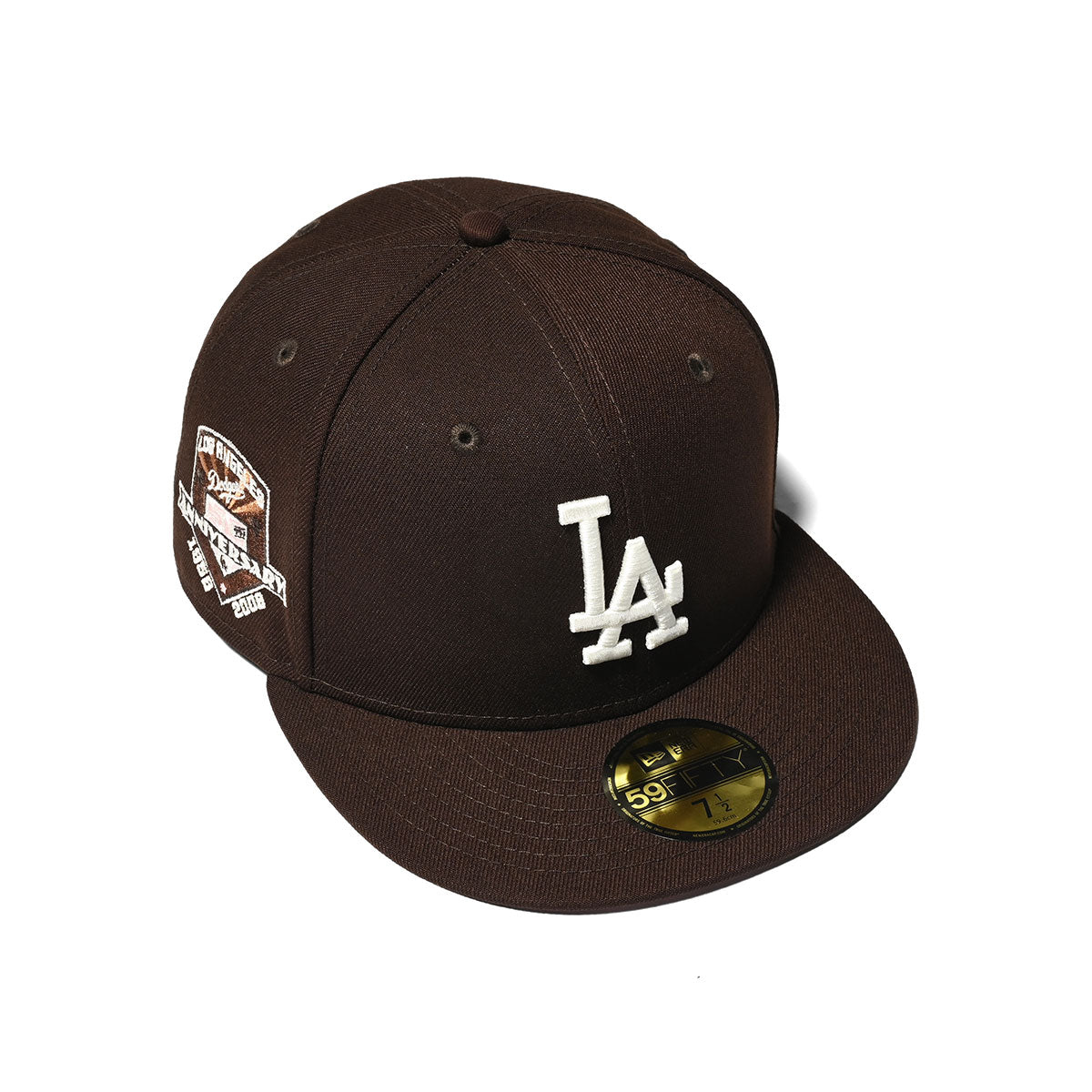 NEW ERA Los Angeles Dodgers - 50th ANV 59FIFTY BURNTWOOD [70782916]