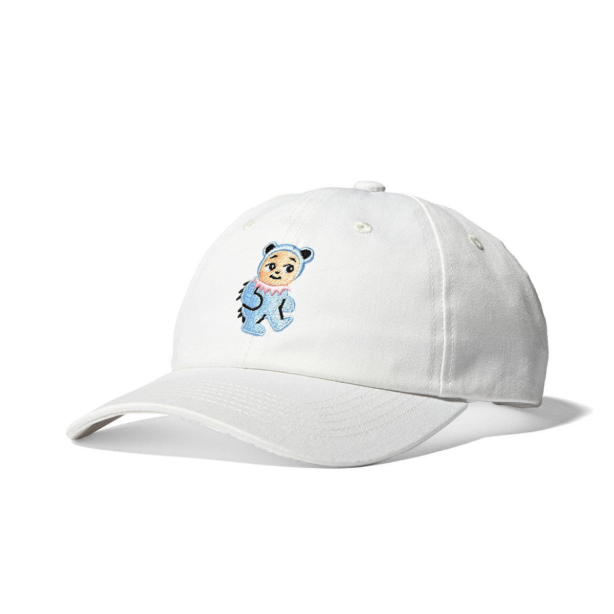 HOMEGAME -  BABY DAD CAP BEAR WHITE/BLUE【HG241419】