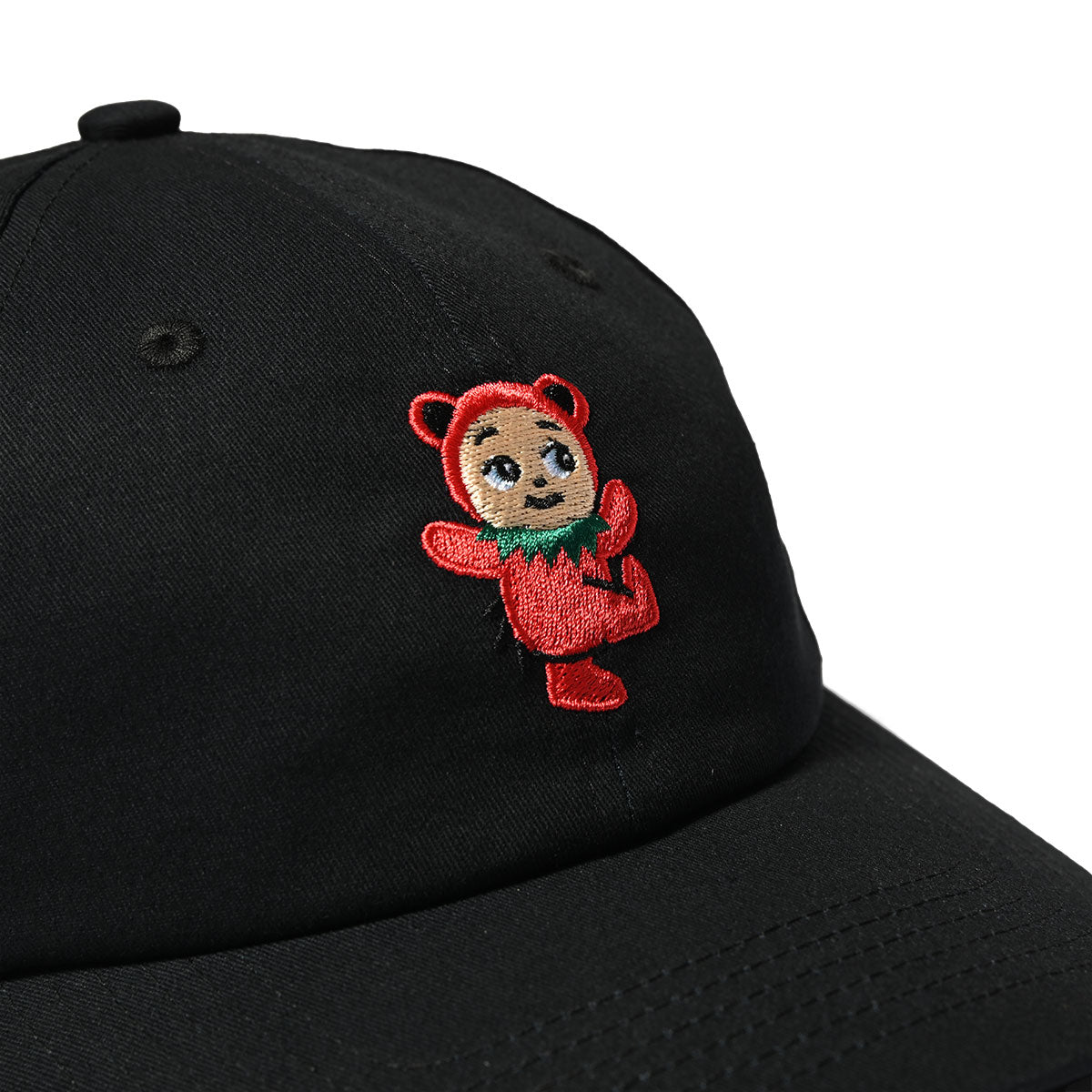 HOMEGAME - BABY DAD CAP BEAR BLACK/RED [HG241419]