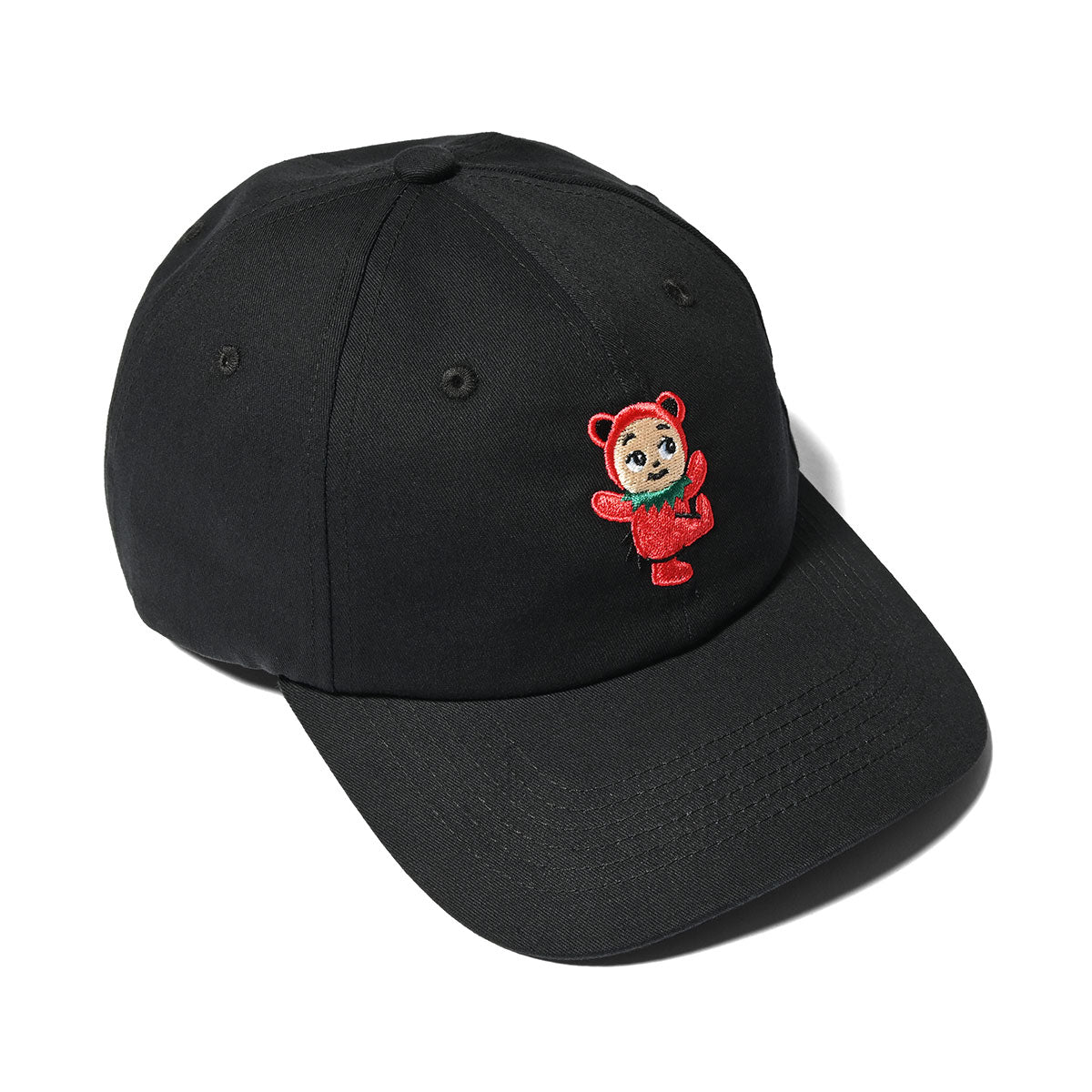 HOMEGAME - BABY DAD CAP BEAR BLACK/RED【HG241419】