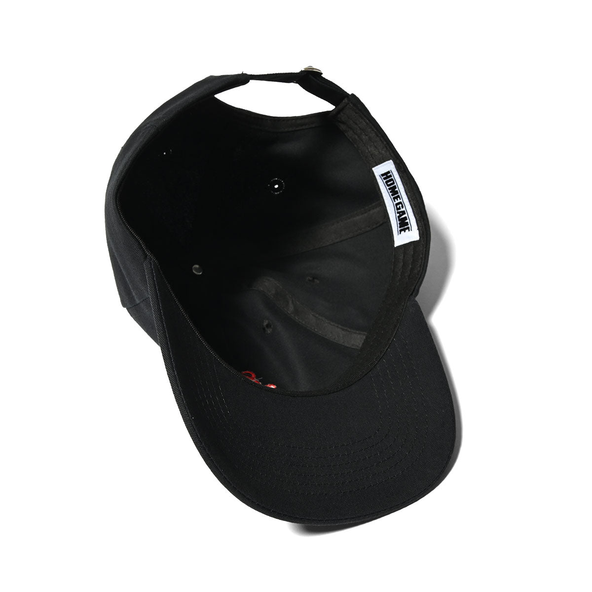 HOMEGAME - BABY DAD CAP BEAR BLACK/RED [HG241419]