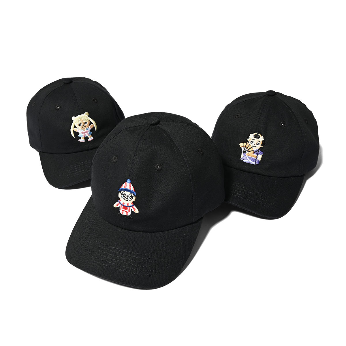 HOMEGAME - BABY DAD CAP KUIDAORE BLACK【HG241419c 】