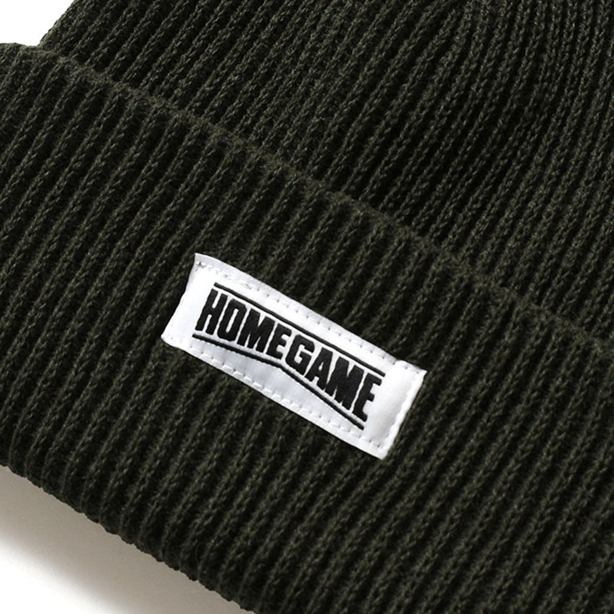 HOMEGAME - LONG BEANIE OLIVE [HG241402]