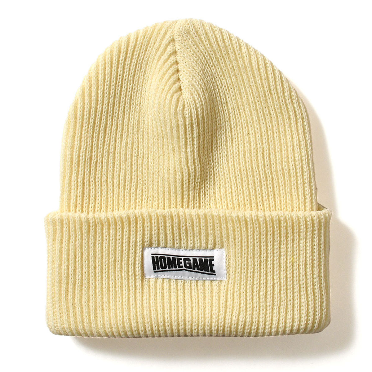 HOMEGAME - LONG BEANIE WHITE [HG241402]