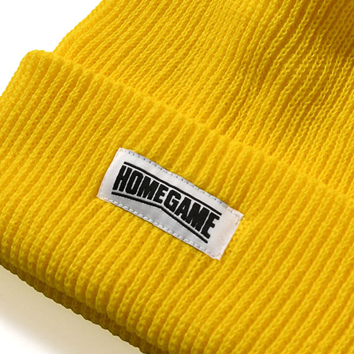 HOMEGAME - 黃色長毛帽 [HG241402]