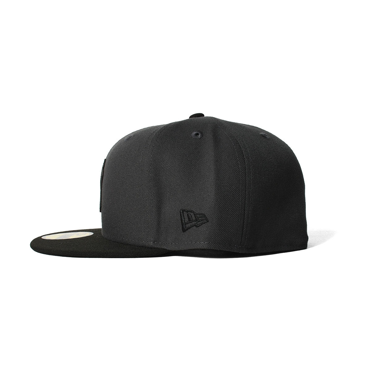 NEW ERA New York Yankees - 59FIFTY LEATHER LOGO DARK GRAPHITE【13751133】