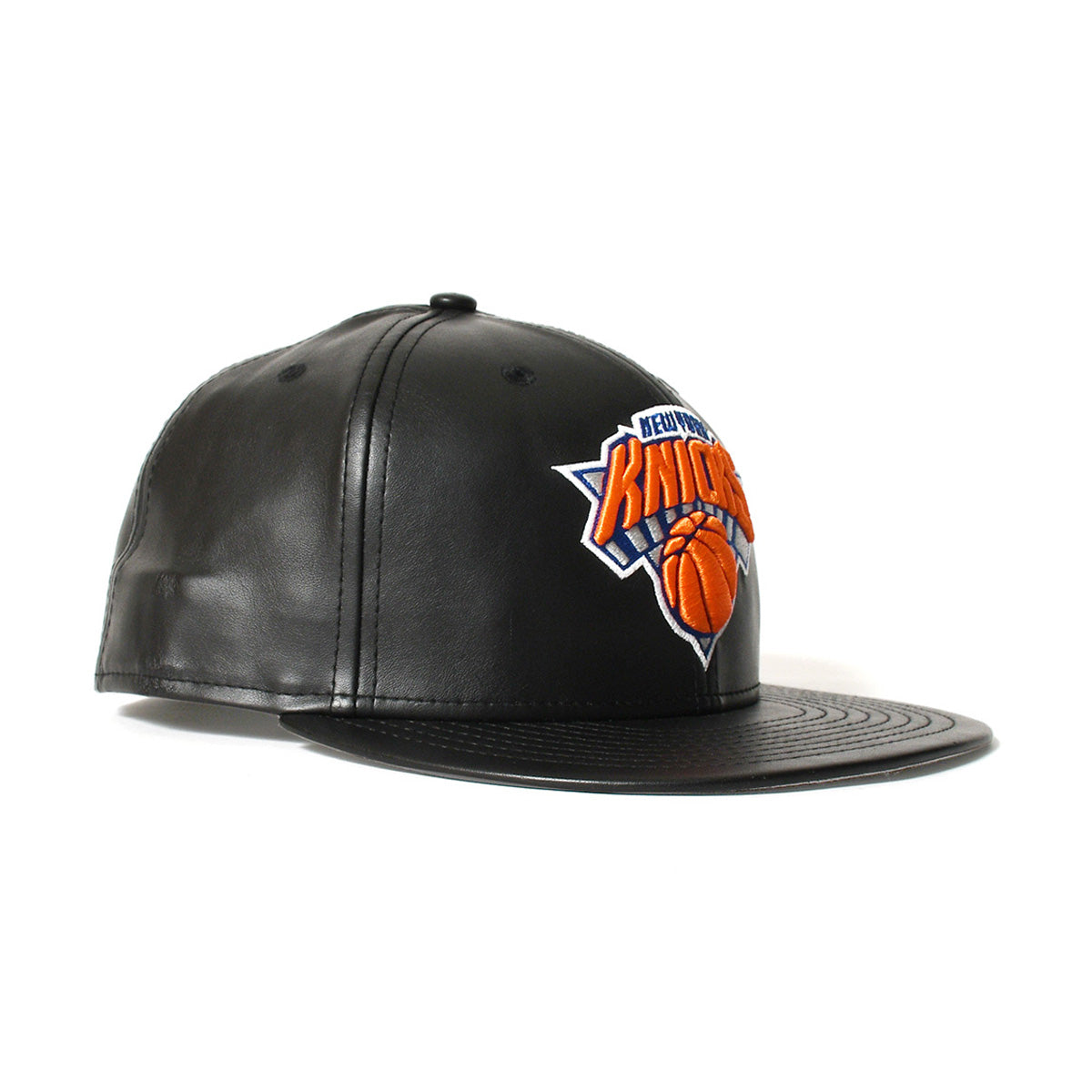 NEW ERA New York Knicks - 59FIFTY PU LEATHER BLACK