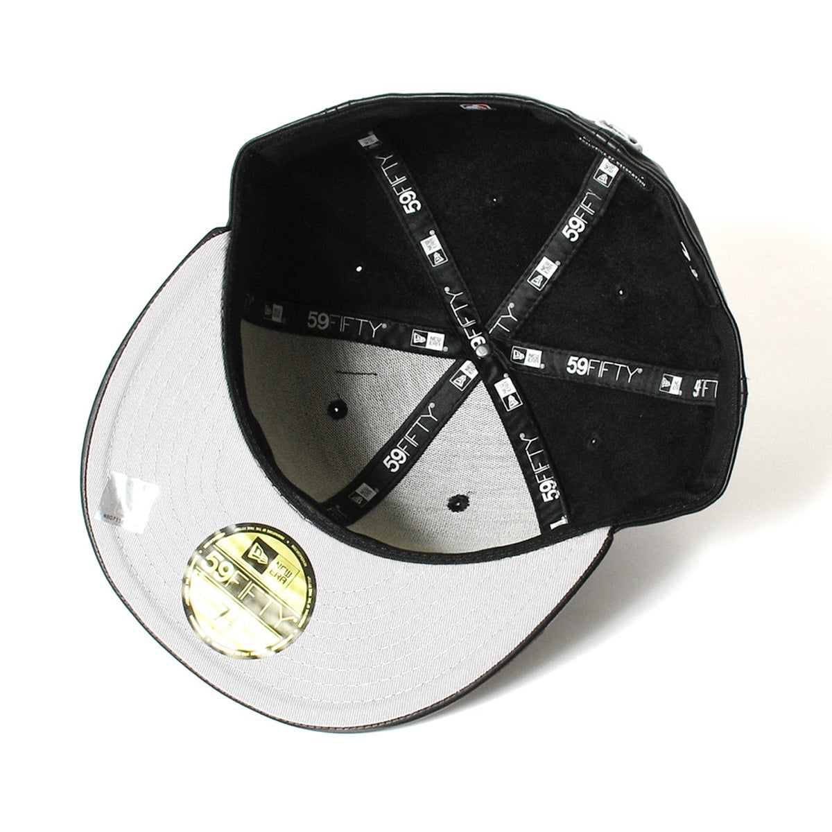 NEW ERA New York Knicks - 59FIFTY PU LEATHER BLACK