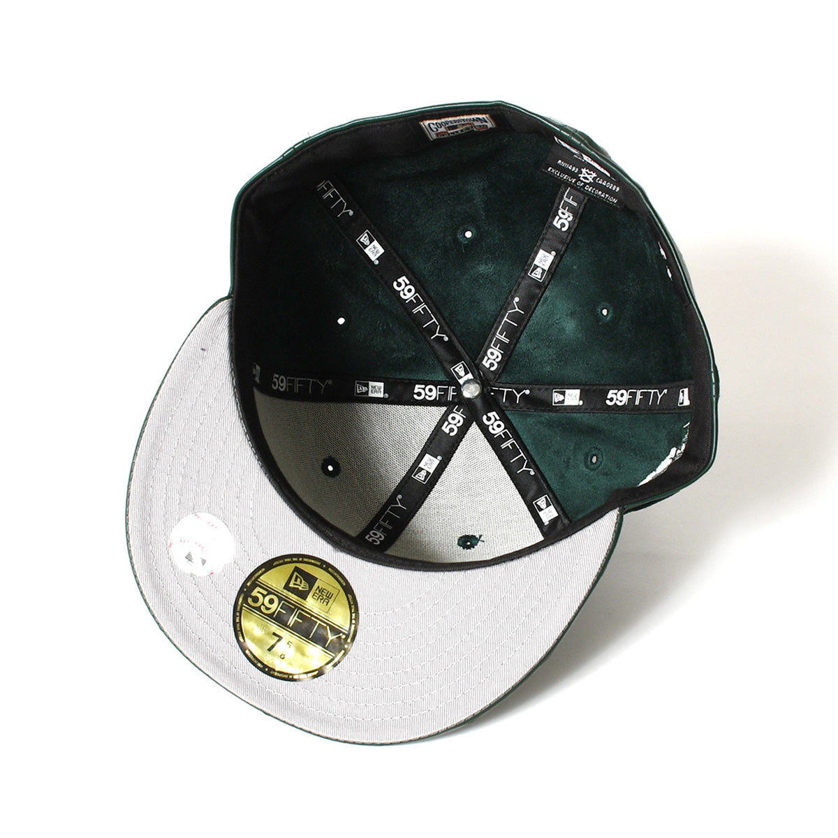 NEW ERA New York Yankees - 59FIFTY 100TH ANV PU LEATHER GREEN