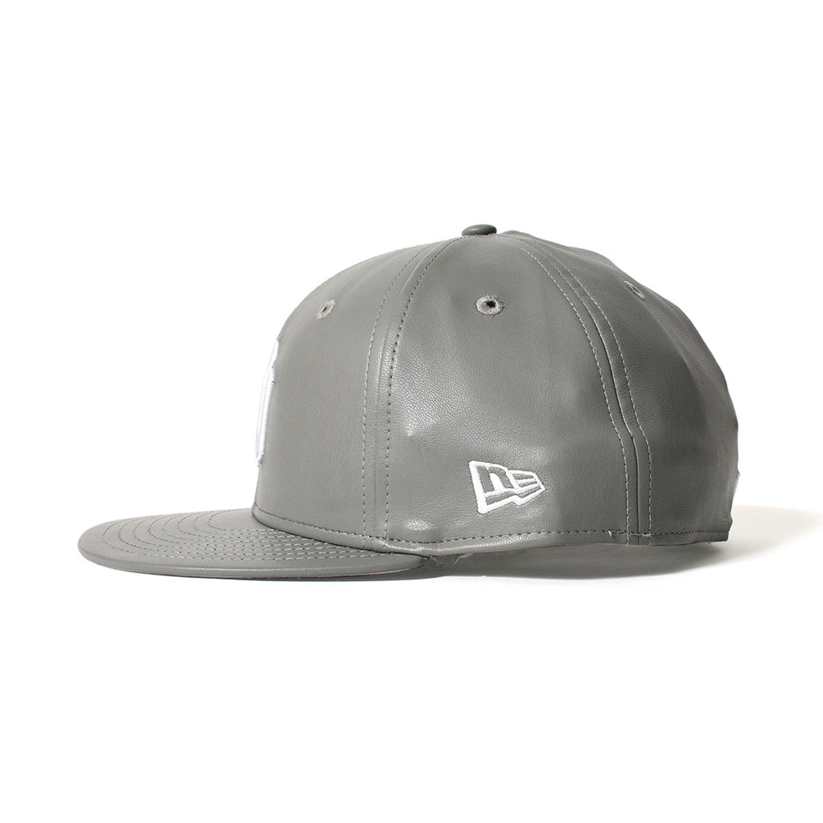 NEW ERA New York Yankees - 59FIFTY 100TH ANV PU LEATHER GRAY