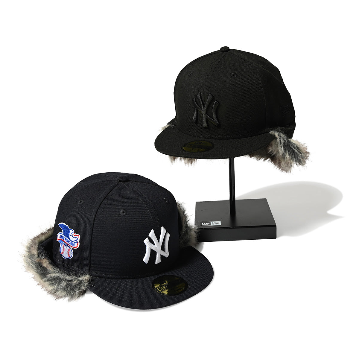 NEW ERA - NEW YORK YANKEES CO 59FIFTY FLIP DOWN BLACK 【14877344】