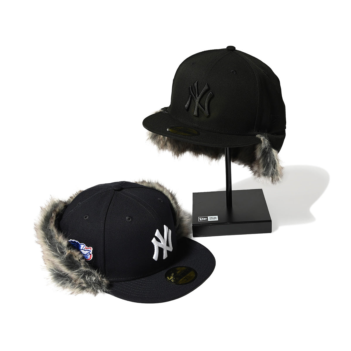 NEW ERA - NEW YORK YANKEES CO 59FIFTY FLIP DOWN BLACK 【14877344】