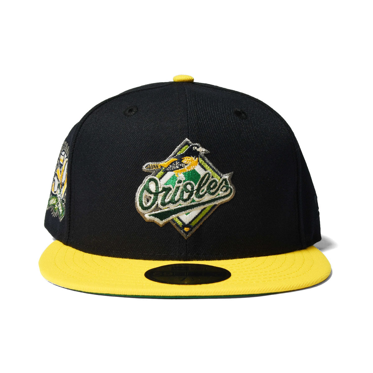 NEW ERA Baltimore Orioles - 59FIFTY 50TH ANV NAVY/CANARY