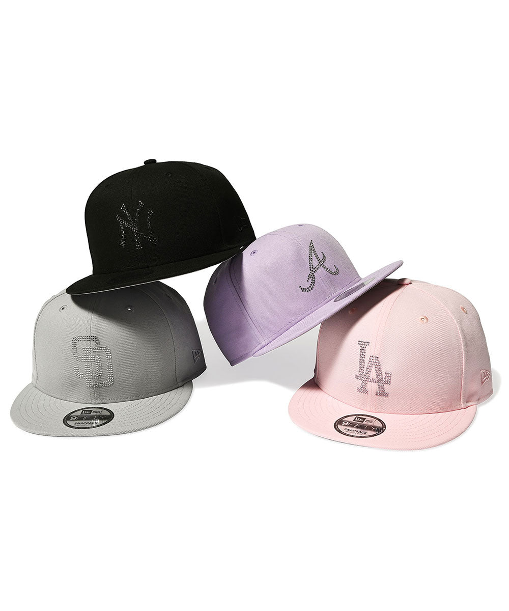 NEW ERA - NEW YORK YANKEES CO RHINESTONE 9FIFTY BLACK【15063035