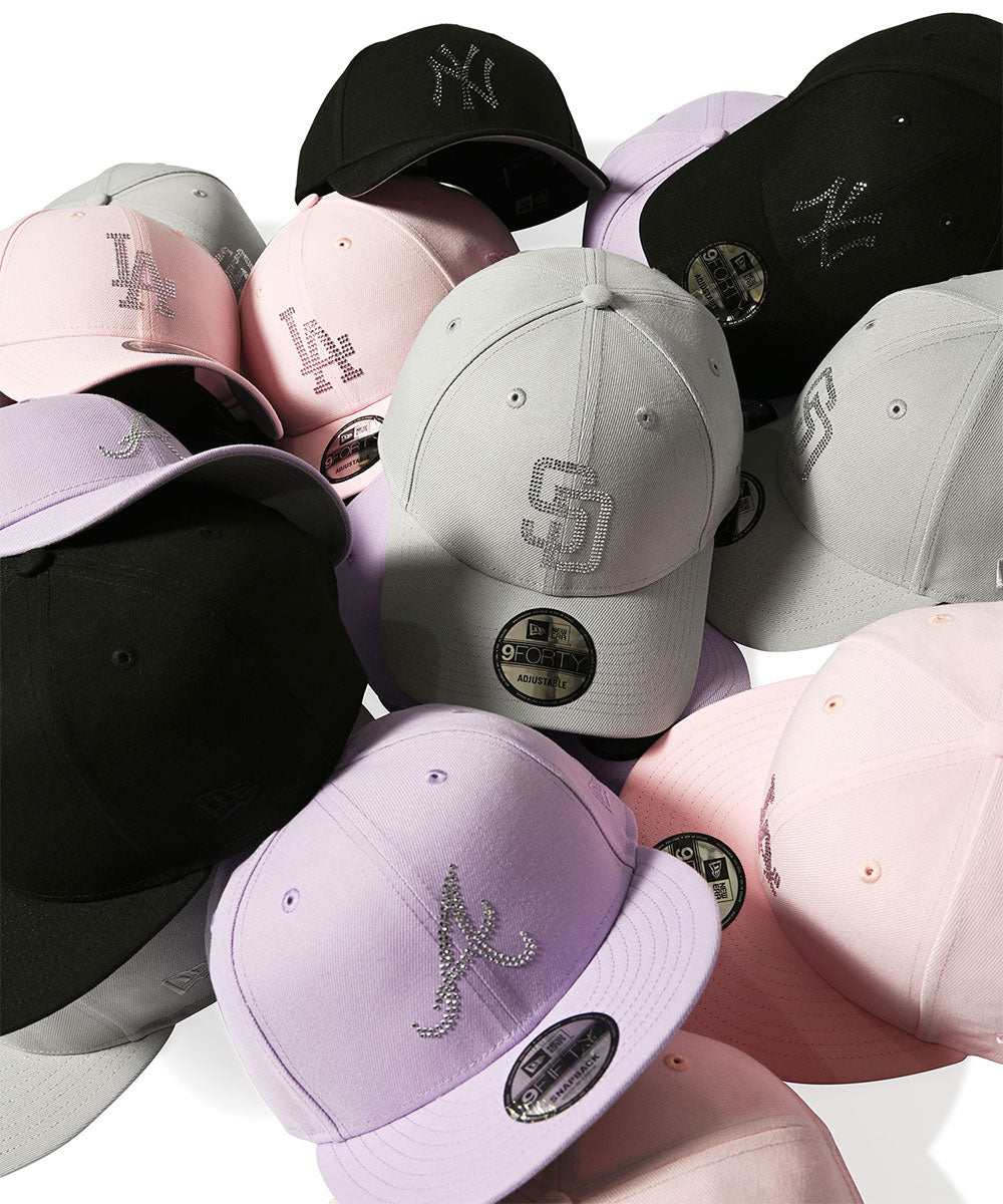 NEW ERA - LOS ANGELES DODGERS CO RHINESTONE 9FIFTY PINK【15063036