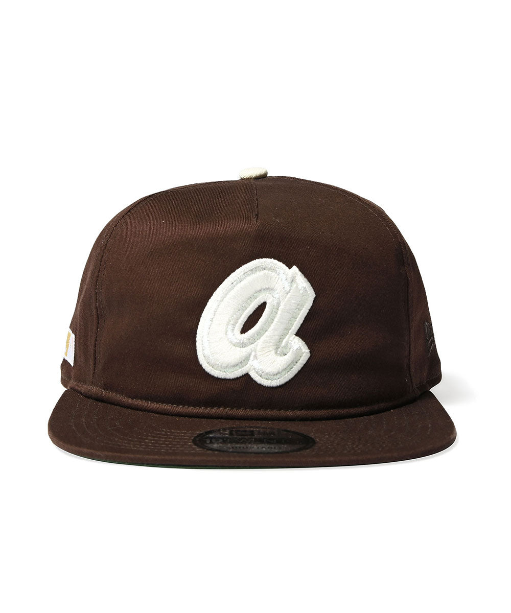 NEW ERA - ATLANTA BRAVES CO SMALL A LOGO 19TWENTY BURNTWOOD 【15132691】