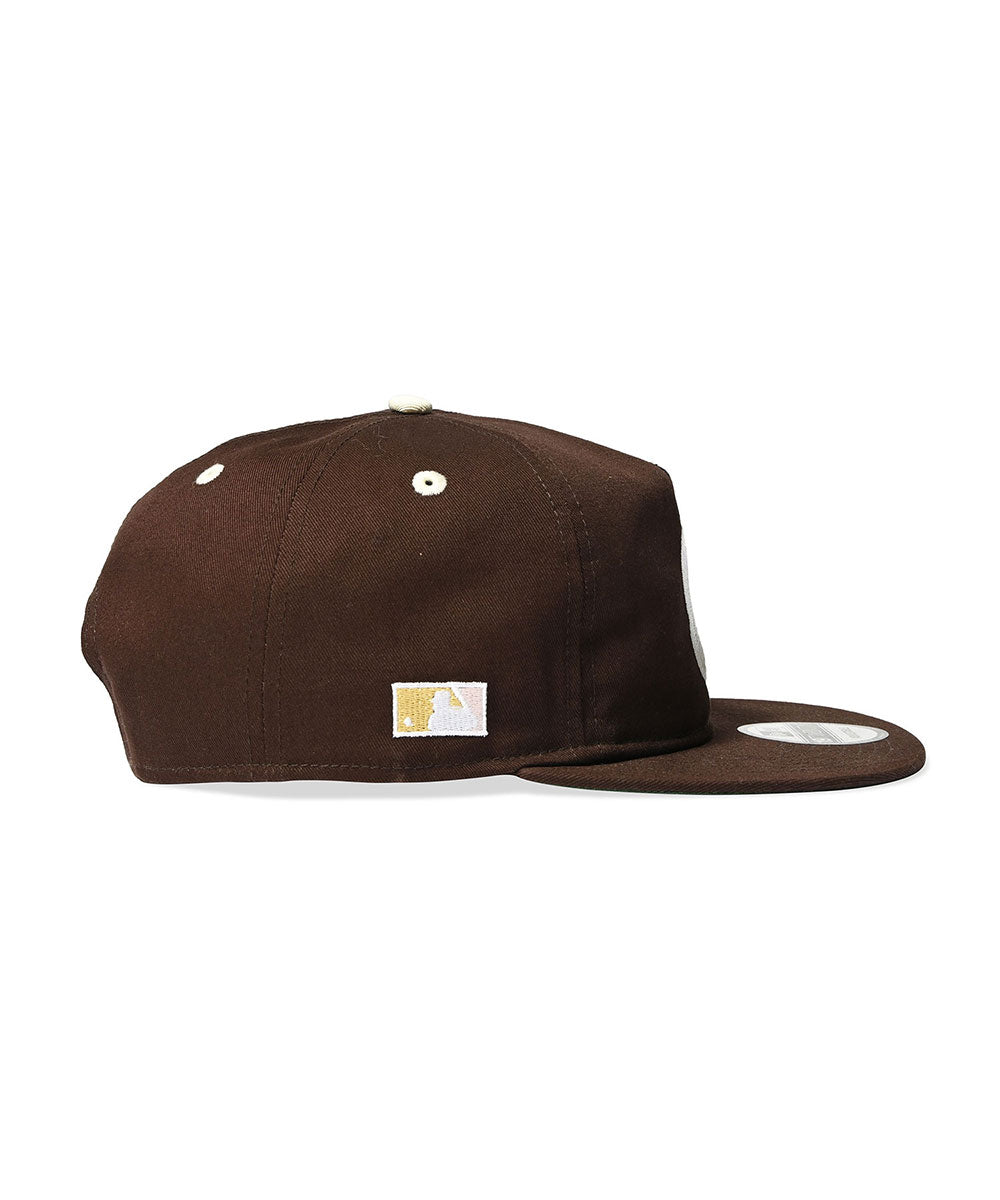 NEW ERA - ATLANTA BRAVES CO SMALL A LOGO 19TWENTY BURNTWOOD