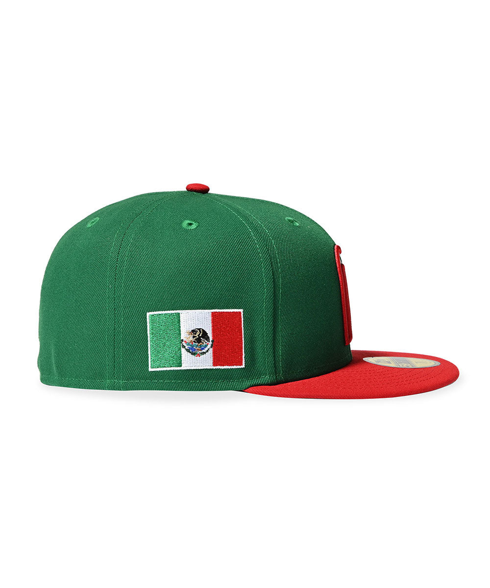WBC 2026 メキシコ代表 公式キャップ グリーン/レッド 7 3/8 WBC 2026 メキシコ代表 公式キャップ グリーン/レッド 7 3/8 NEW ERA