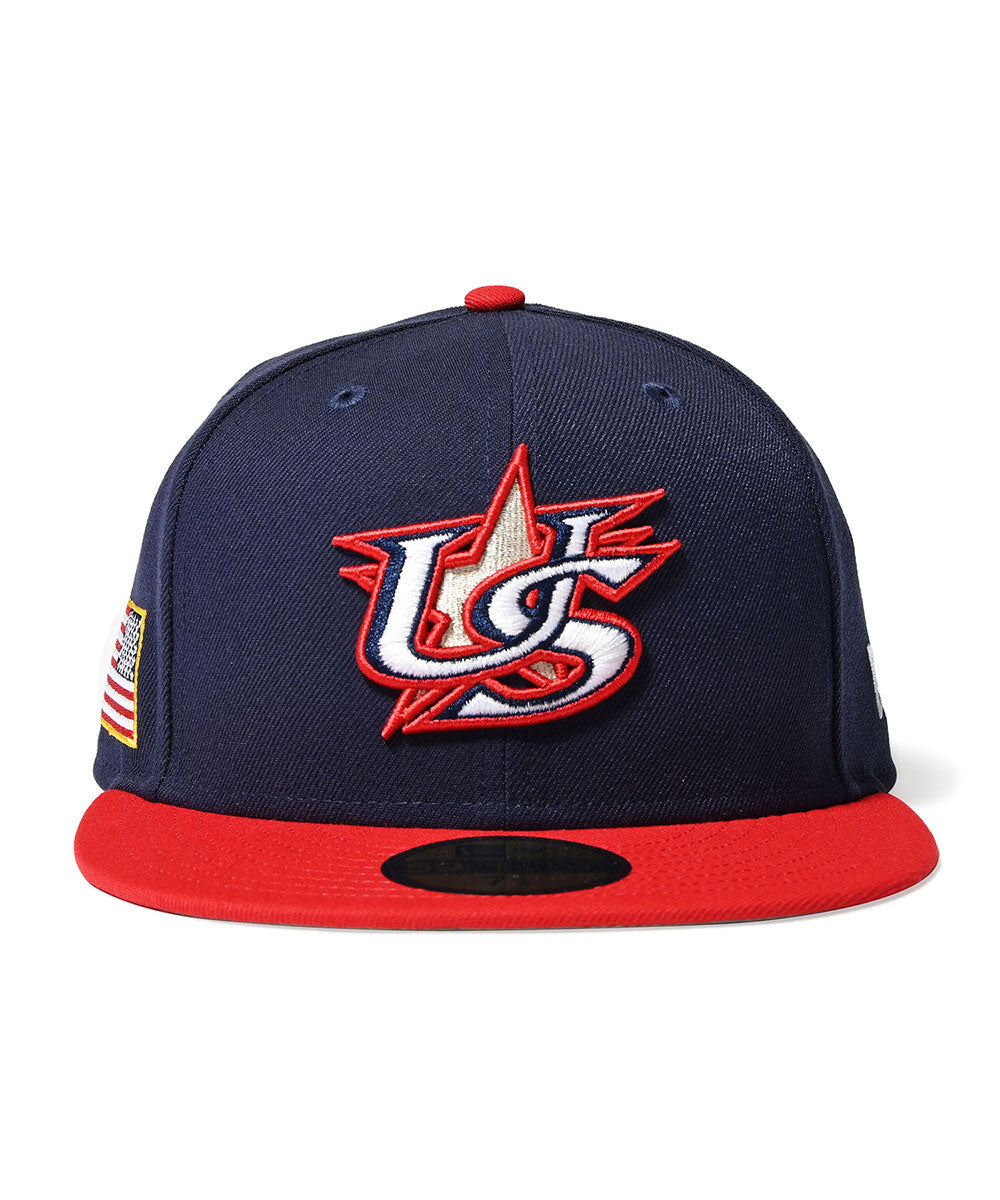 NEW ERA - WBC 2026 USA 59FIFTY LTNAVY/SCARLET【14948238】